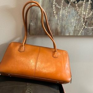Vintage Hobo bag, leather